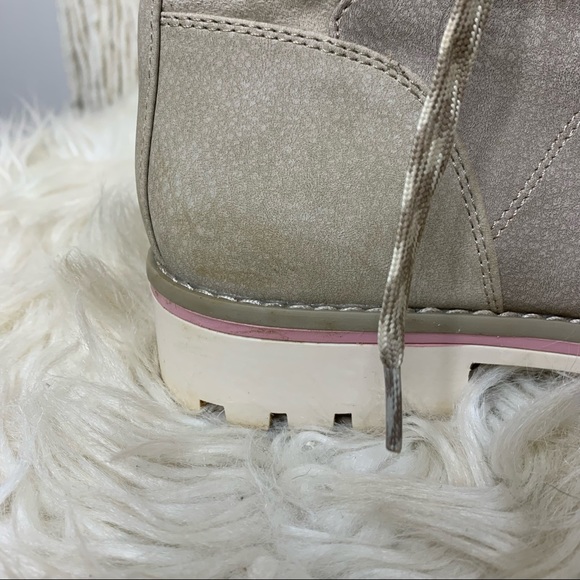 Sole Society Combat Style Boots - Picture 8 of 14